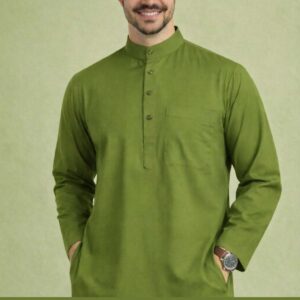 JUBAH OLIVE PLUS