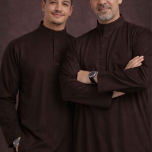 JUBAH DARK BROWN