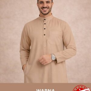 JUBAH BEIGE PLUS