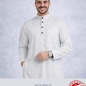 JUBAH WHITE PLUS